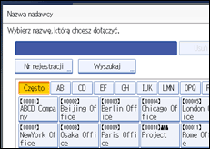 Ilustracja ekranu panela operacyjnego