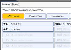 Ilustracja ekranu panela operacyjnego