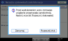 Ilustracja ekranu panela operacyjnego
