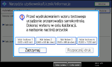 Ilustracja ekranu panela operacyjnego