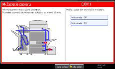 Ilustracja ekranu panela operacyjnego