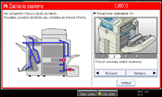 Ilustracja ekranu panela operacyjnego