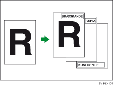 Illustration av F&ouml;rinst&auml;ll st&auml;mpel