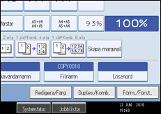 Bild av anv&auml;ndarpanelens sk&auml;rm