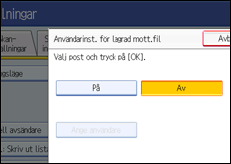 Bild av anv&auml;ndarpanelens sk&auml;rm