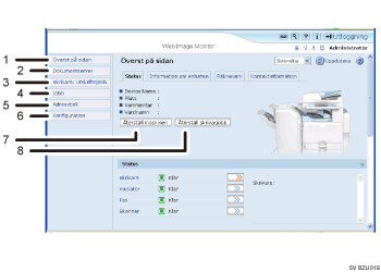 Bild av webbl&auml;sarf&ouml;nster med numrerade detaljer
