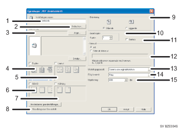 Bild av programsk&auml;rmen (numrerade detaljer)