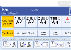 ��lem paneli ekran &ccedil;izimi