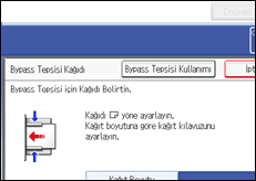 ��lem paneli ekran &ccedil;izimi