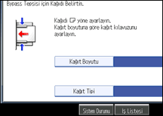 ��lem paneli ekran &ccedil;izimi