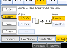 ��lem paneli ekran &ccedil;izimi