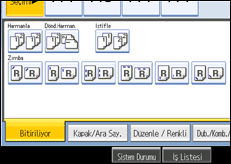 ��lem paneli ekran &ccedil;izimi