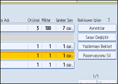 ��lem paneli ekran &ccedil;izimi