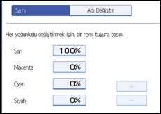 ��lem paneli ekran &ccedil;izimi