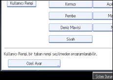��lem paneli ekran &ccedil;izimi