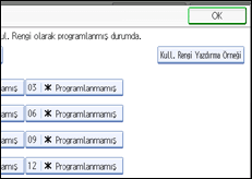 ��lem paneli ekran &ccedil;izimi