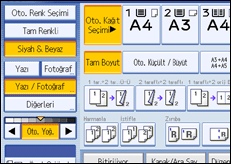 ��lem paneli ekran &ccedil;izimi