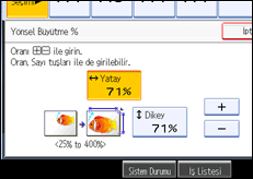 ��lem paneli ekran &ccedil;izimi