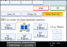 ��lem paneli ekran &ccedil;izimi