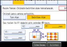 ��lem paneli ekran &ccedil;izimi