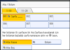 ��lem paneli ekran &ccedil;izimi