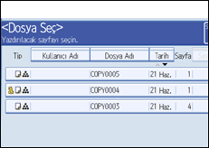 ��lem paneli ekran &ccedil;izimi