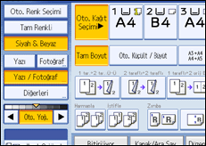 ��lem paneli ekran &ccedil;izimi