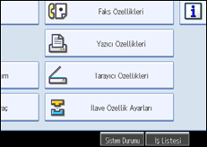 ��lem paneli ekran &ccedil;izimi