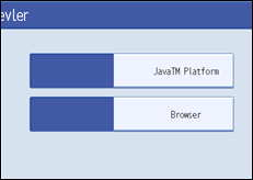 ��lem paneli ekran &ccedil;izimi