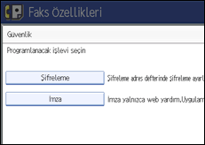 ��lem paneli ekran &ccedil;izimi
