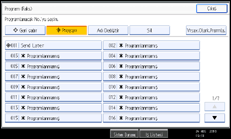 İşlem paneli ekran çizimi