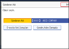 ��lem paneli ekran &ccedil;izimi
