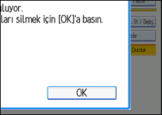 İşlem paneli ekran çizimi