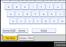 ��lem paneli ekran &ccedil;izimi