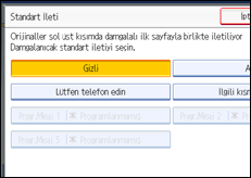 ��lem paneli ekran &ccedil;izimi