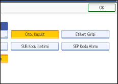 ��lem paneli ekran &ccedil;izimi