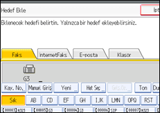 ��lem paneli ekran &ccedil;izimi