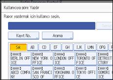 ��lem paneli ekran &ccedil;izimi