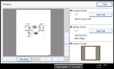 ��lem paneli ekran &ccedil;izimi