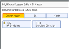 İşlem paneli ekran çizimi