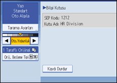 İşlem paneli ekran çizimi