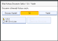 İşlem paneli ekran çizimi