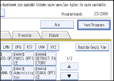 ��lem paneli ekran &ccedil;izimi