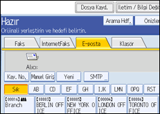 ��lem paneli ekran &ccedil;izimi