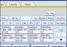 ��lem paneli ekran &ccedil;izimi