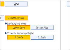 ��lem paneli ekran &ccedil;izimi