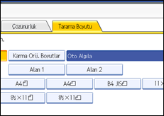 ��lem paneli ekran &ccedil;izimi