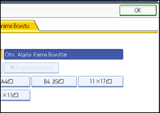 ��lem paneli ekran &ccedil;izimi