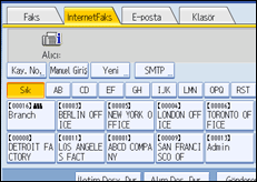 ��lem paneli ekran &ccedil;izimi