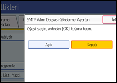 ��lem paneli ekran &ccedil;izimi